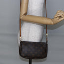 LOUIS VUITTON Monogram Pochette Accessoires Pouch M51980 LV Auth 147220-21