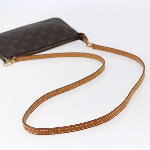 LOUIS VUITTON Monogram Pochette Accessoires Pouch M51980 LV Auth 147220