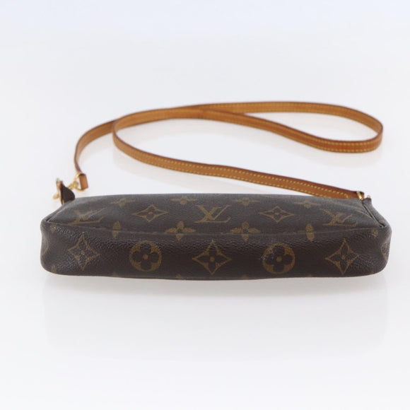 LOUIS VUITTON Monogram Pochette Accessoires Pouch M51980 LV Auth 147220