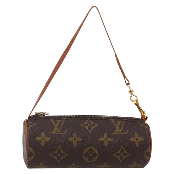 LOUIS VUITTON Monogram Papillon Pouch LV Auth 147222