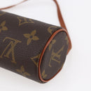 LOUIS VUITTON Monogram Papillon Pouch LV Auth 147222-16