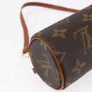 LOUIS VUITTON Monogram Papillon Pouch LV Auth 147222-17