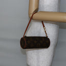 LOUIS VUITTON Monogram Papillon Pouch LV Auth 147222-19