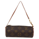 LOUIS VUITTON Monogram Papillon Pouch LV Auth 147222-13