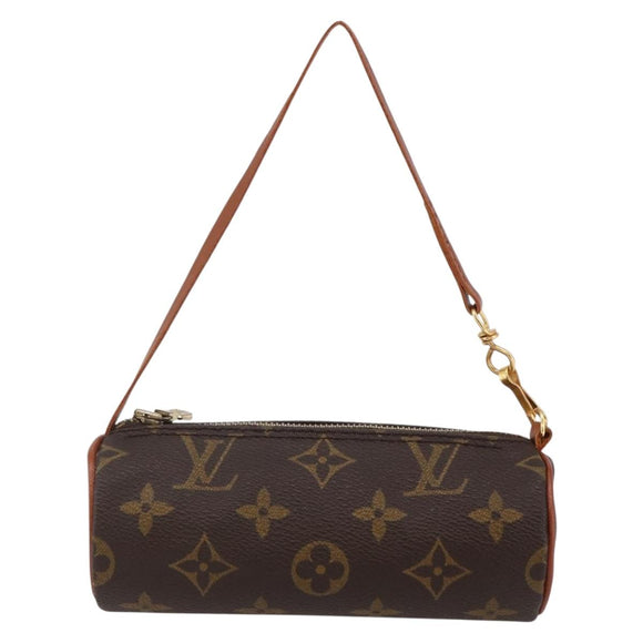 LOUIS VUITTON Monogram Papillon Pouch LV Auth 147222