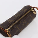 LOUIS VUITTON Monogram Papillon Pouch LV Auth 147222-6