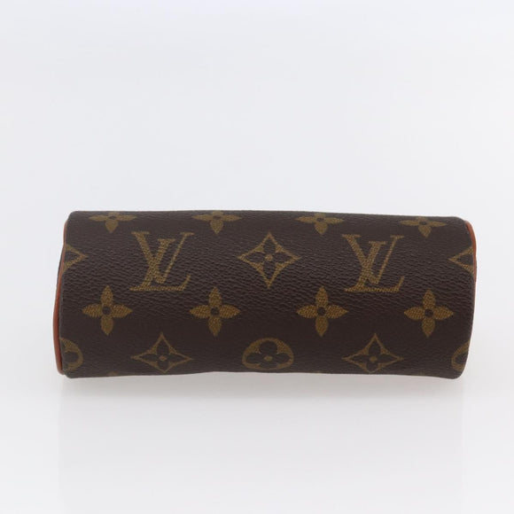 LOUIS VUITTON Monogram Papillon Pouch LV Auth 147222