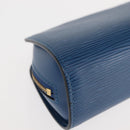LOUIS VUITTON Epi Dauphine PM Pouch Blue M48445 LV Auth 147225-15