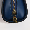 LOUIS VUITTON Epi Dauphine PM Pouch Blue M48445 LV Auth 147225-8