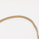 Salvatore Ferragamo Vala Hand Bag Suede 2way Beige Gold Auth 147228-15