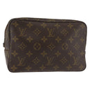 LOUIS VUITTON Monogram Trousse Toilette 23 Clutch Bag M47524 LV Auth 147231-1