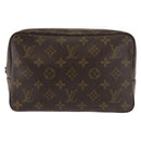 LOUIS VUITTON Monogram Trousse Toilette 23 Clutch Bag M47524 LV Auth 147231-13