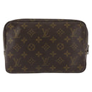 LOUIS VUITTON Monogram Trousse Toilette 23 Clutch Bag M47524 LV Auth 147231-2