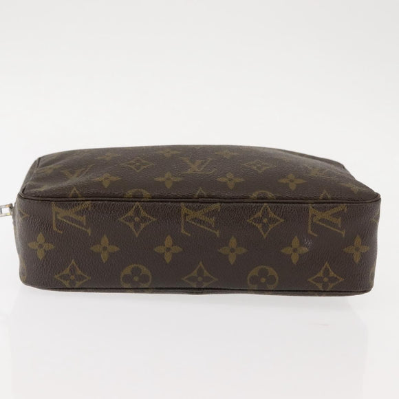 LOUIS VUITTON Monogram Trousse Toilette 23 Clutch Bag M47524 LV Auth 147231