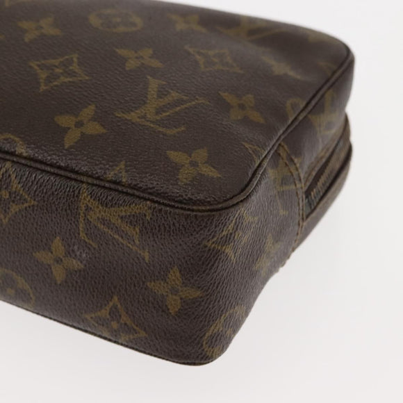 LOUIS VUITTON Monogram Trousse Toilette 23 Clutch Bag M47524 LV Auth 147231