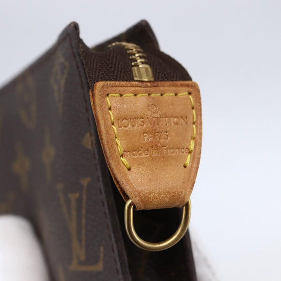 LOUIS VUITTON Monogram Bucket GM Accessory Pouch LV Auth 147234