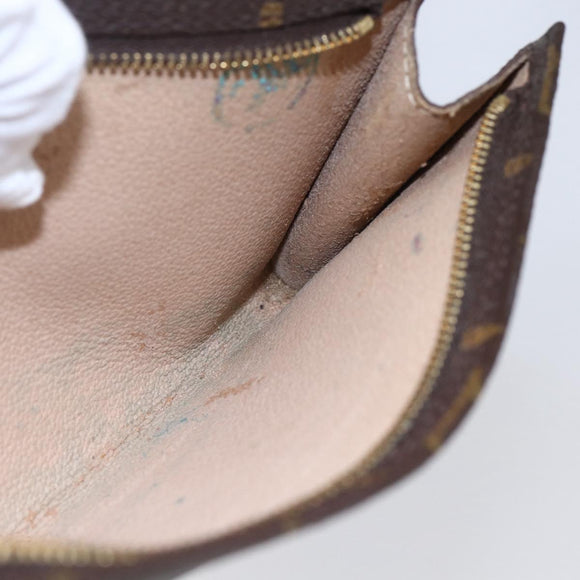 LOUIS VUITTON Monogram Bucket GM Accessory Pouch LV Auth 147234