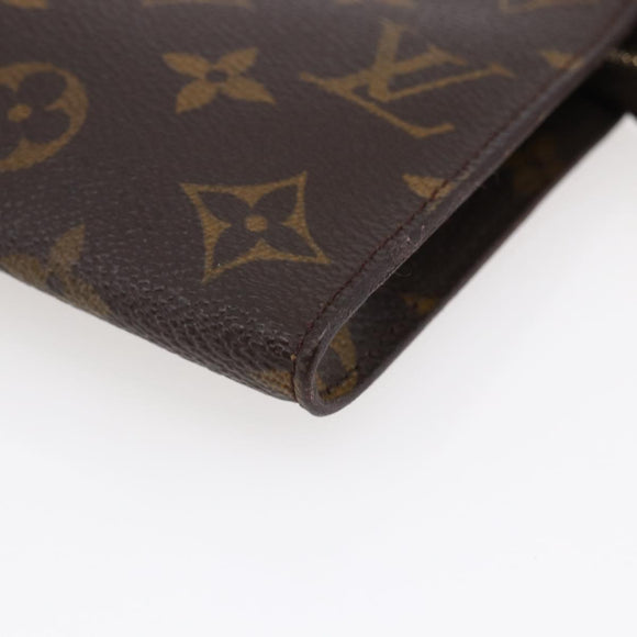 LOUIS VUITTON Monogram Bucket GM Accessory Pouch LV Auth 147234