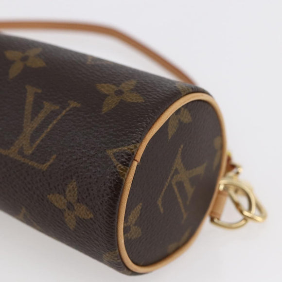LOUIS VUITTON Monogram Papillon Pouch LV Auth 147235