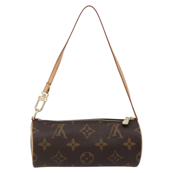 LOUIS VUITTON Monogram Papillon Pouch LV Auth 147235