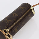 LOUIS VUITTON Monogram Papillon Pouch LV Auth 147235-6
