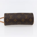 LOUIS VUITTON Monogram Papillon Pouch LV Auth 147235-5