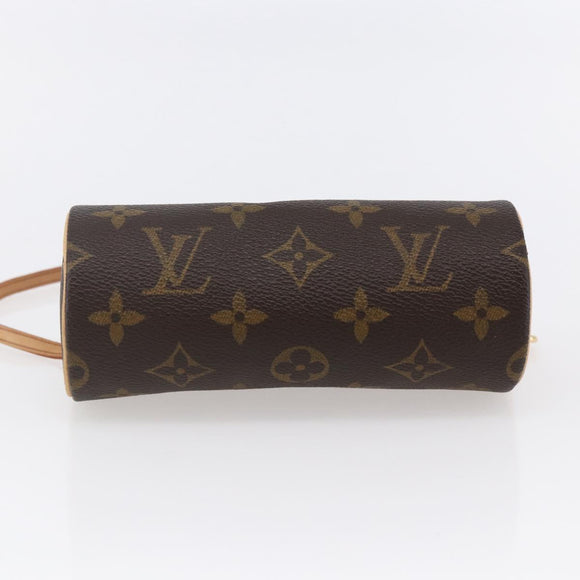 LOUIS VUITTON Monogram Papillon Pouch LV Auth 147235