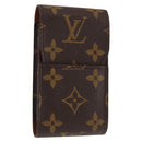 LOUIS VUITTON Monogram Etui Cigarette Case M63024 LV Auth 147236-1