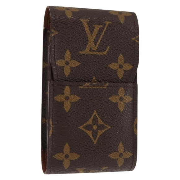 LOUIS VUITTON Monogram Etui Cigarette Case M63024 LV Auth 147236