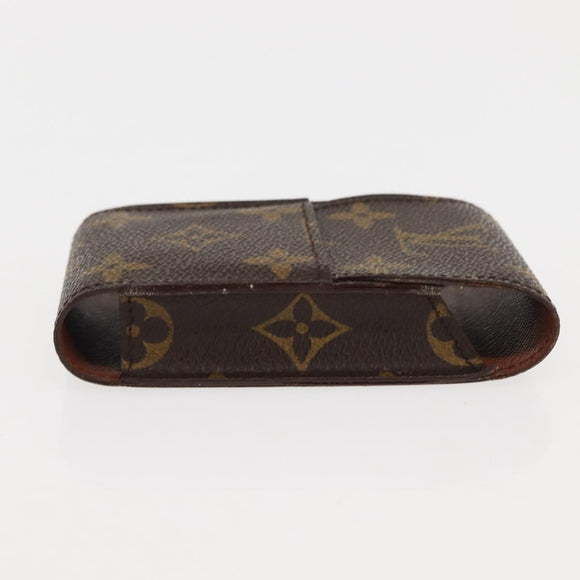 LOUIS VUITTON Monogram Etui Cigarette Case M63024 LV Auth 147236
