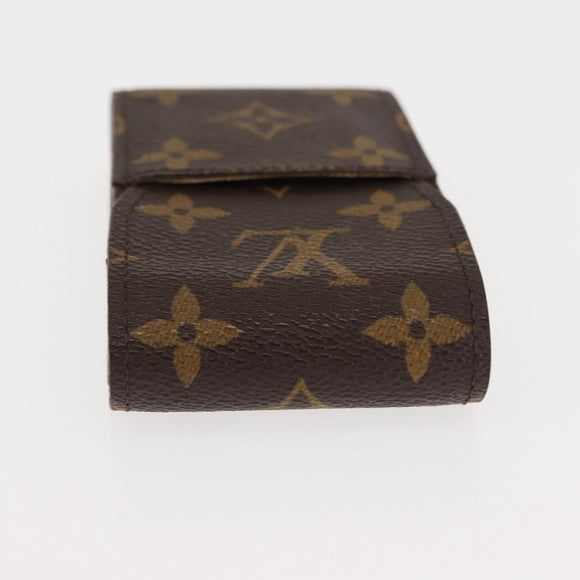 LOUIS VUITTON Monogram Etui Cigarette Case M63024 LV Auth 147236