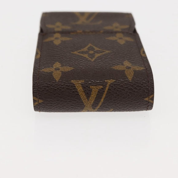 LOUIS VUITTON Monogram Etui Cigarette Case M63024 LV Auth 147236