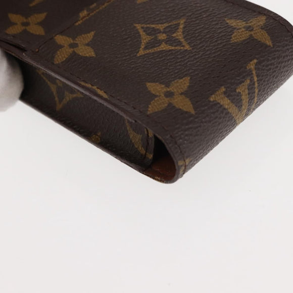 LOUIS VUITTON Monogram Etui Cigarette Case M63024 LV Auth 147236