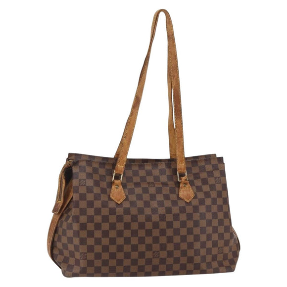 LOUIS VUITTON Damier Ebene Colombine Bag 100th Anniversary N99037 Auth 147240