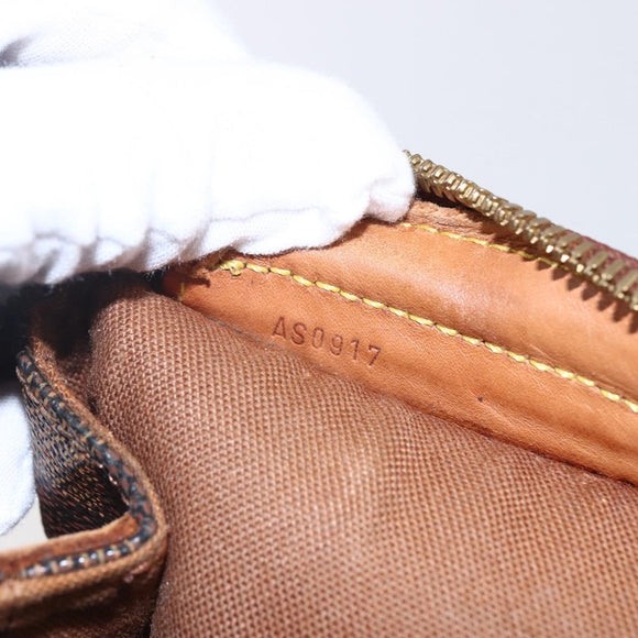 LOUIS VUITTON Damier Ebene Colombine Bag 100th Anniversary N99037 Auth 147240