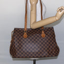 LOUIS VUITTON Damier Ebene Colombine Bag 100th Anniversary N99037 Auth 147240-23