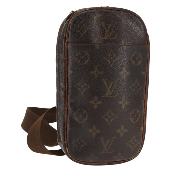 LOUIS VUITTON Monogram Pochette Gange Shoulder Bag M51870 LV Auth 147245