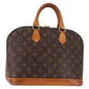 LOUIS VUITTON Monogram Alma Hand Bag M51130 LV Auth 147248-1
