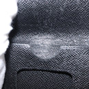 LOUIS VUITTON Epi Porte CartesID Bandouliere Card Case Black M60082 Auth 147251-10