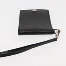 LOUIS VUITTON Epi Porte CartesID Bandouliere Card Case Black M60082 Auth 147251-6