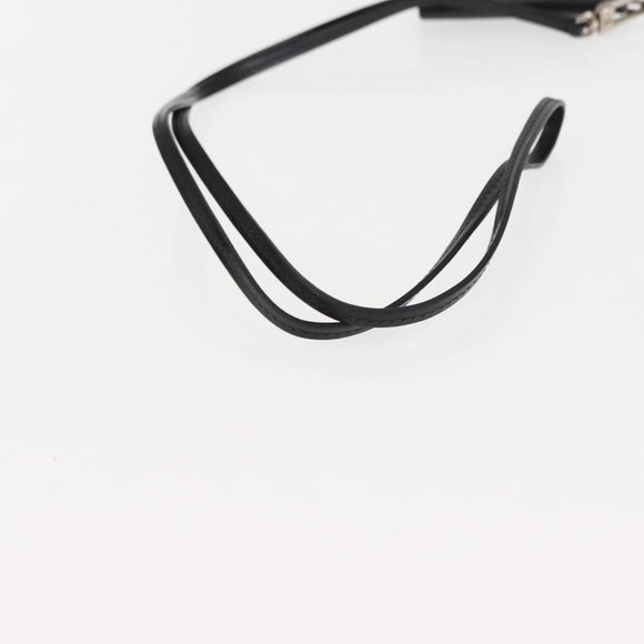 LOUIS VUITTON Epi Porte CartesID Bandouliere Card Case Black M60082 Auth 147251