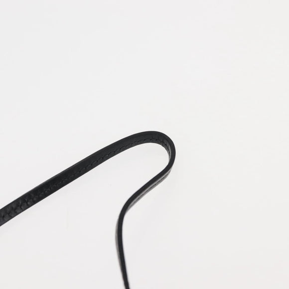 LOUIS VUITTON Epi Porte CartesID Bandouliere Card Case Black M60082 Auth 147251