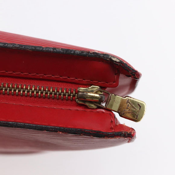 LOUIS VUITTON Epi Saint Jacques Shoulder Bag Red M52277 LV Auth 147252