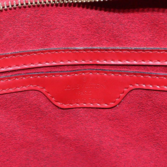 LOUIS VUITTON Epi Saint Jacques Shoulder Bag Red M52277 LV Auth 147252