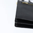 LOUIS VUITTON Epi Angian Shoulder Bag 2way Black M52112 LV Auth 147253-14