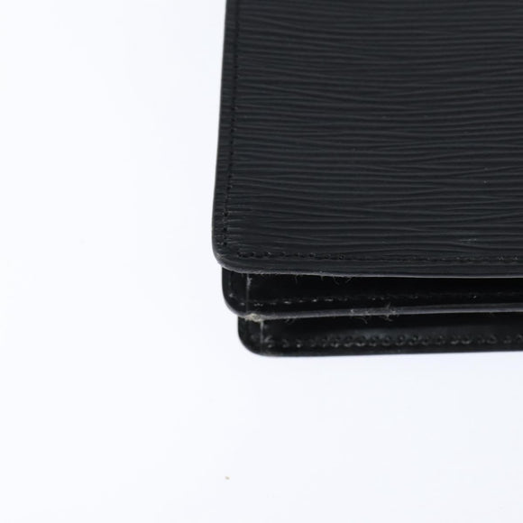 LOUIS VUITTON Epi Angian Shoulder Bag 2way Black M52112 LV Auth 147253