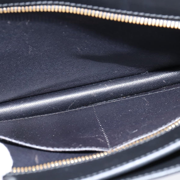 LOUIS VUITTON Epi Angian Shoulder Bag 2way Black M52112 LV Auth 147253