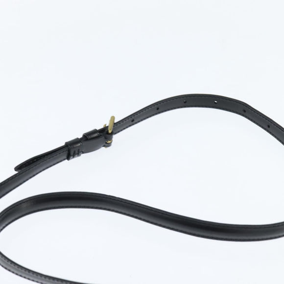 LOUIS VUITTON Epi Angian Shoulder Bag 2way Black M52112 LV Auth 147253