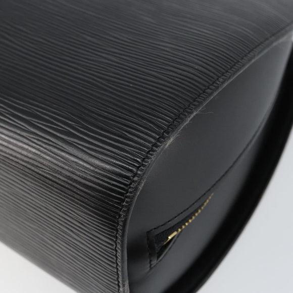 LOUIS VUITTON Epi Dauphine GM Cosmetic Pouch Black M48432 LV Auth 147254