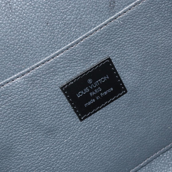 LOUIS VUITTON Epi Dauphine GM Cosmetic Pouch Black M48432 LV Auth 147254